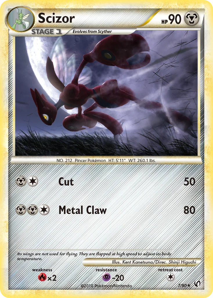 Scizor Pokemon card