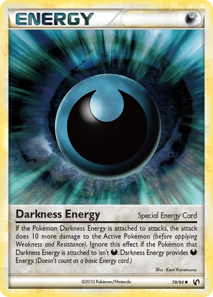 Darkness Energy Pokemon card