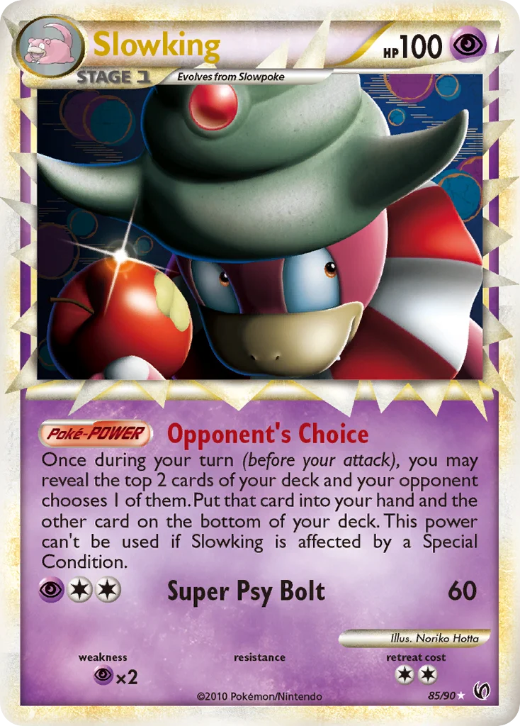 Slowking Pokemon card