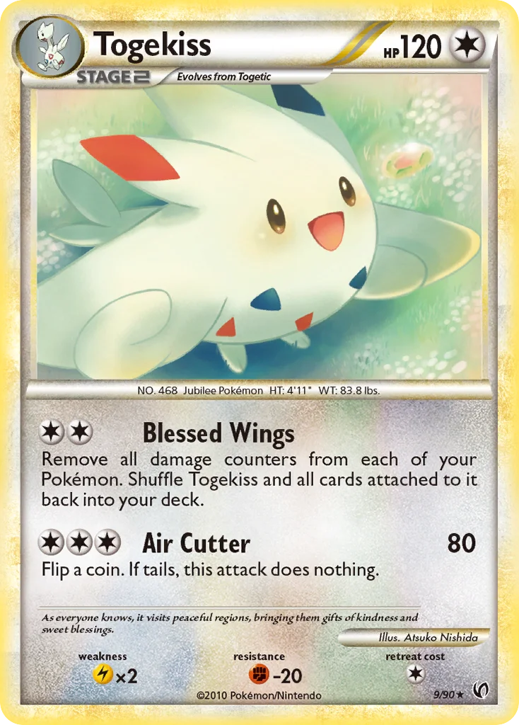 Togekiss Pokemon card