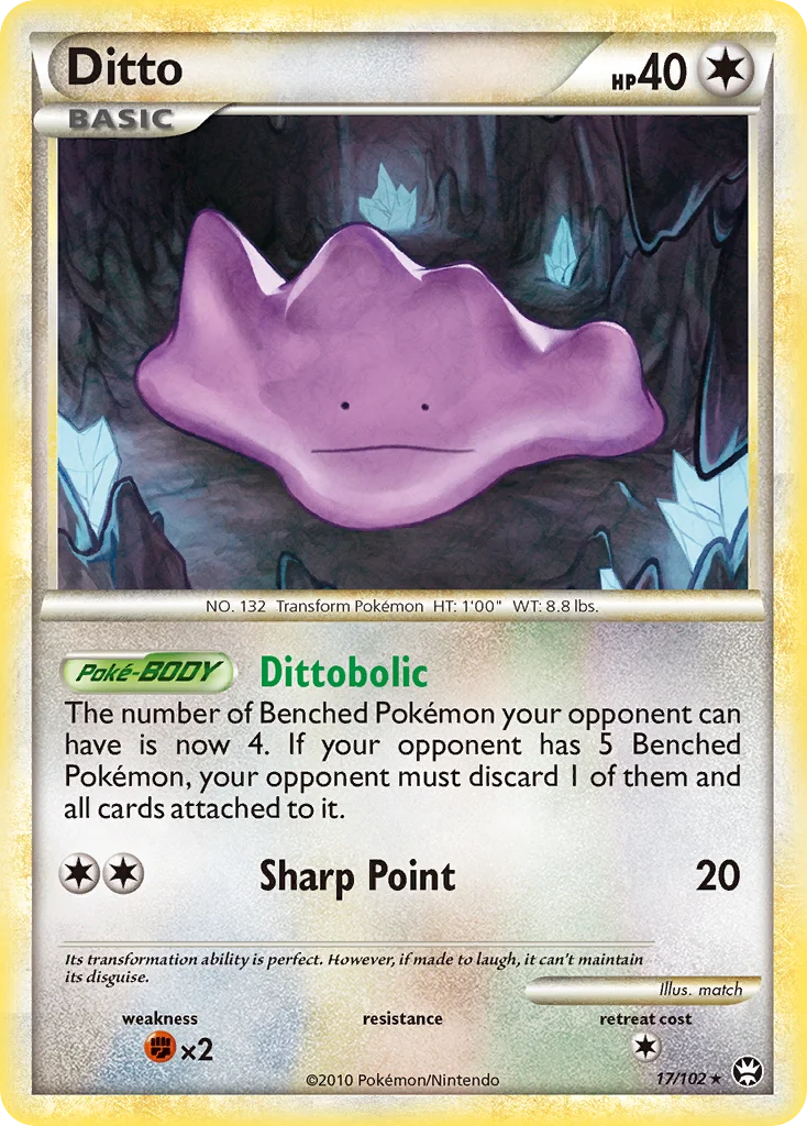 Ditto Pokemon card