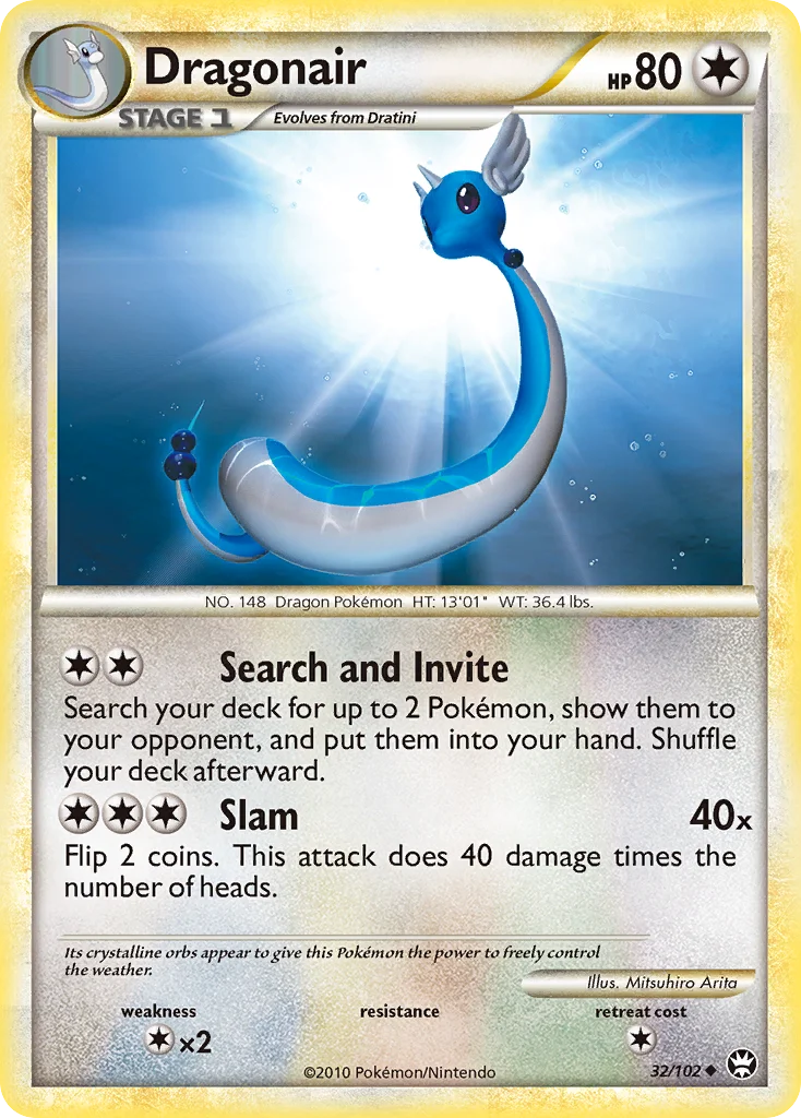 Dragonair Pokemon card