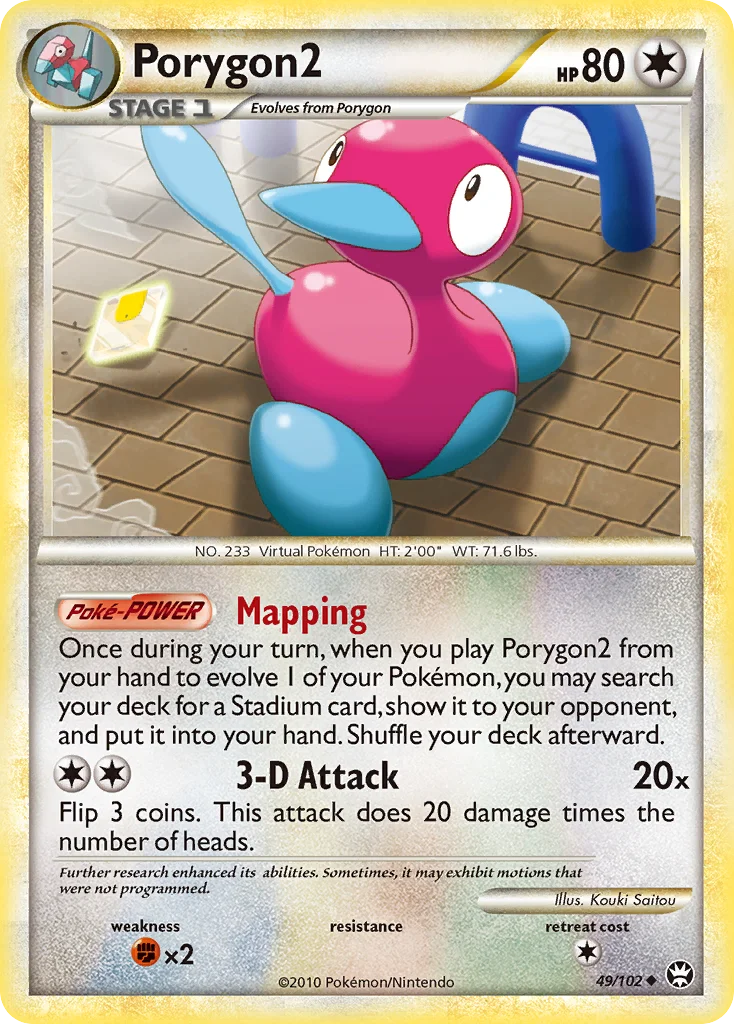 Porygon2 Pokemon card