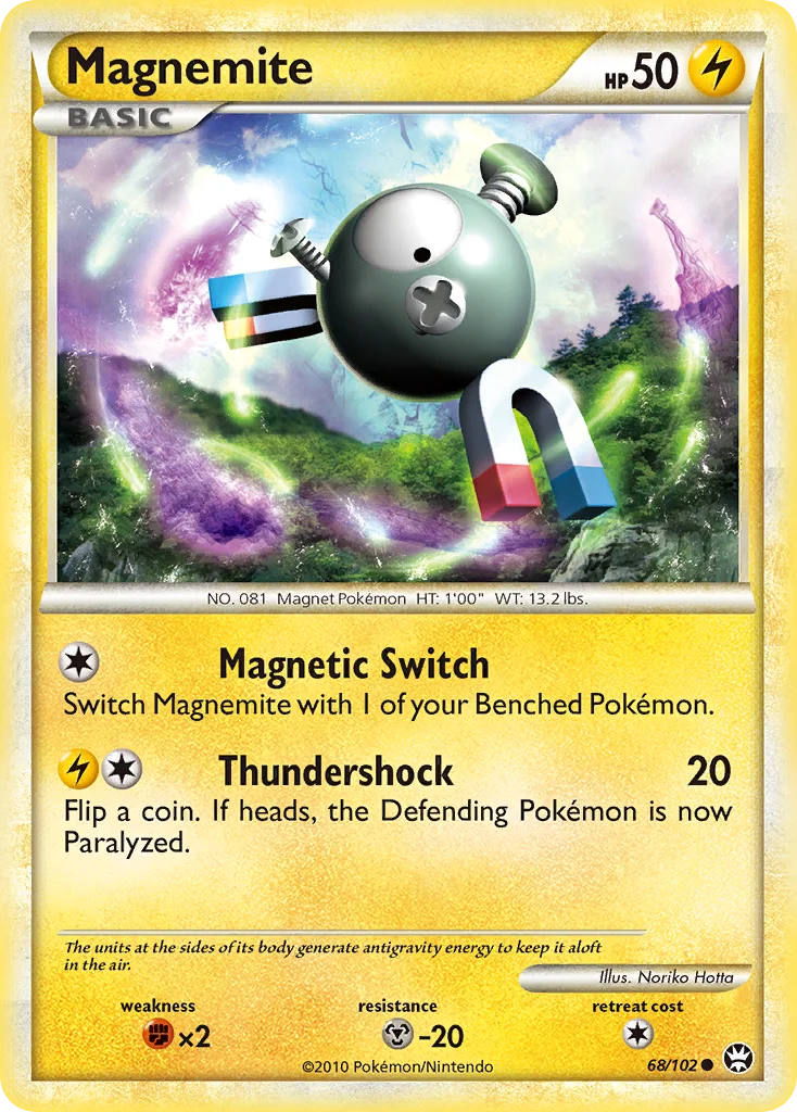 Magnemite Pokemon card