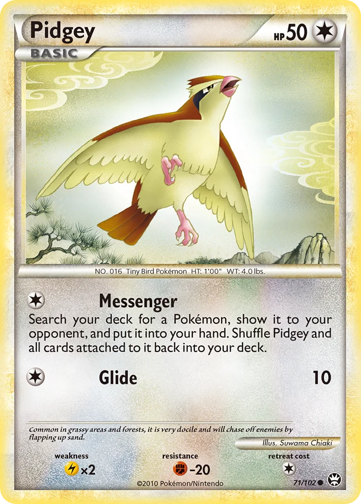 Pidgey Pokemon card