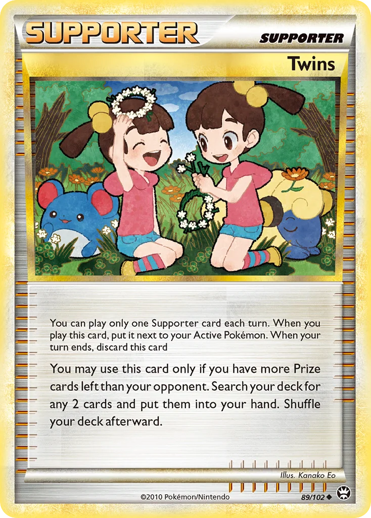 Twins Pokemon card