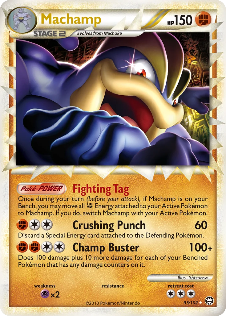 Machamp Pokemon card