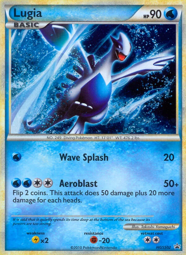 Lugia Pokemon card