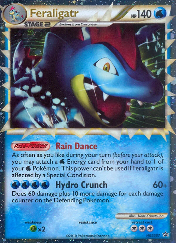 Feraligatr Pokemon card