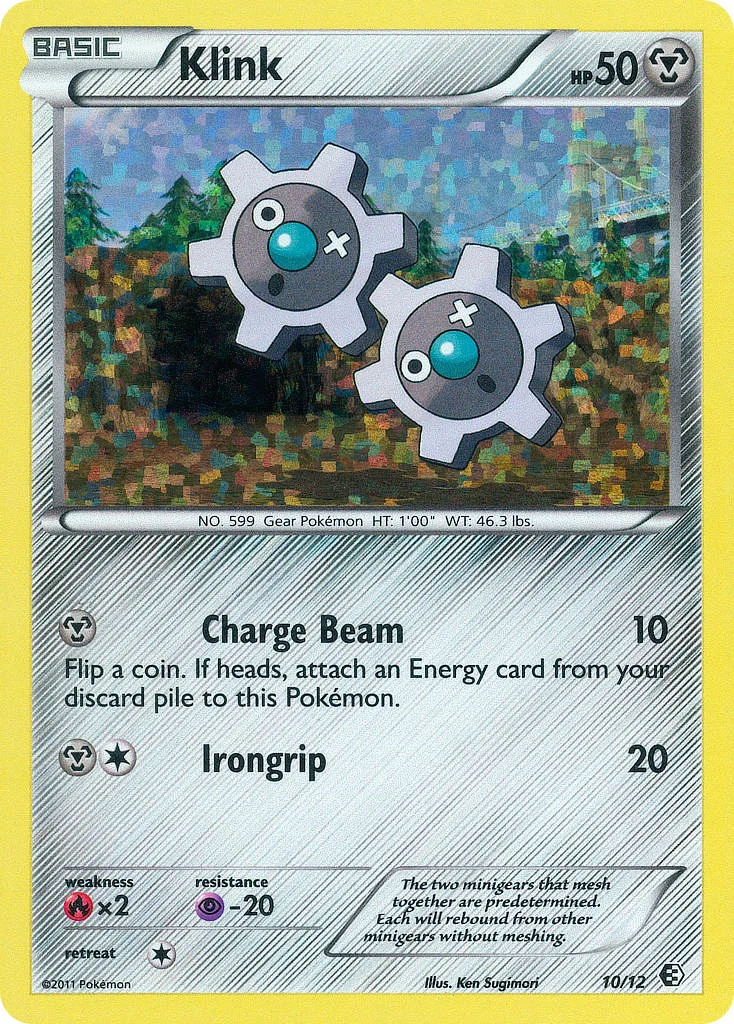 Klink Pokemon card
