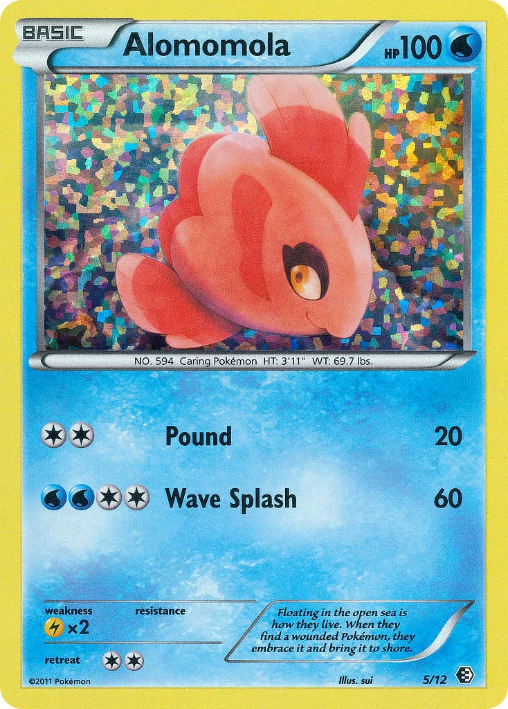 Alomomola Pokemon card