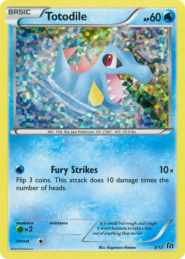 Totodile Pokemon card