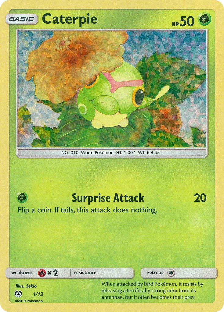 Caterpie Pokemon card