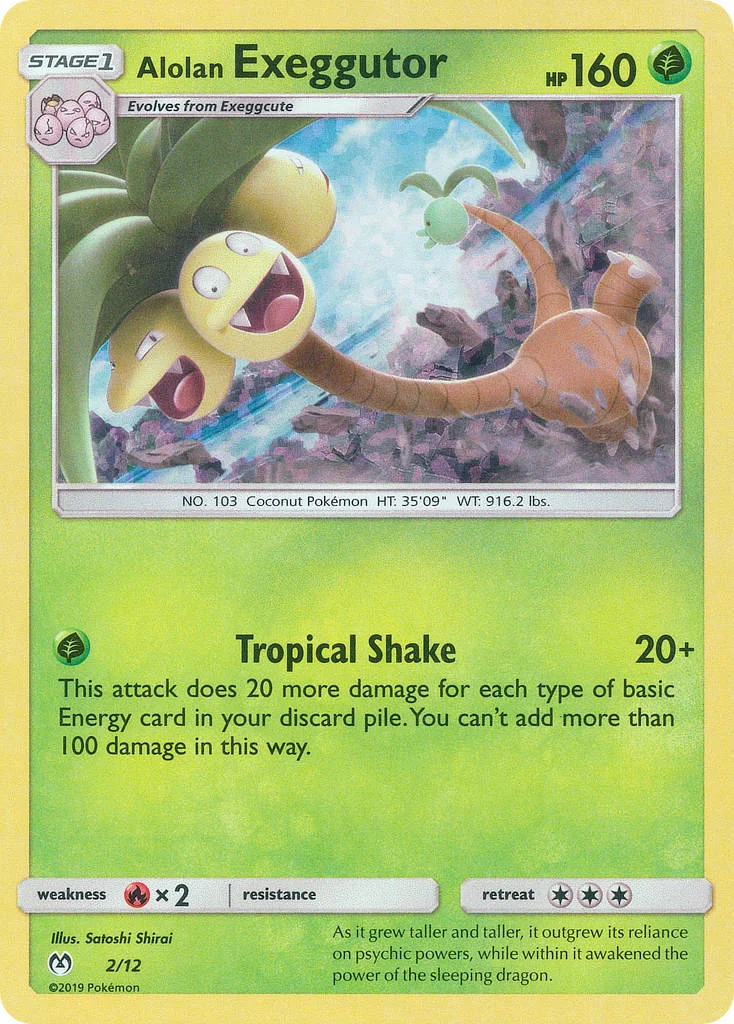 Alolan Exeggutor Pokemon card