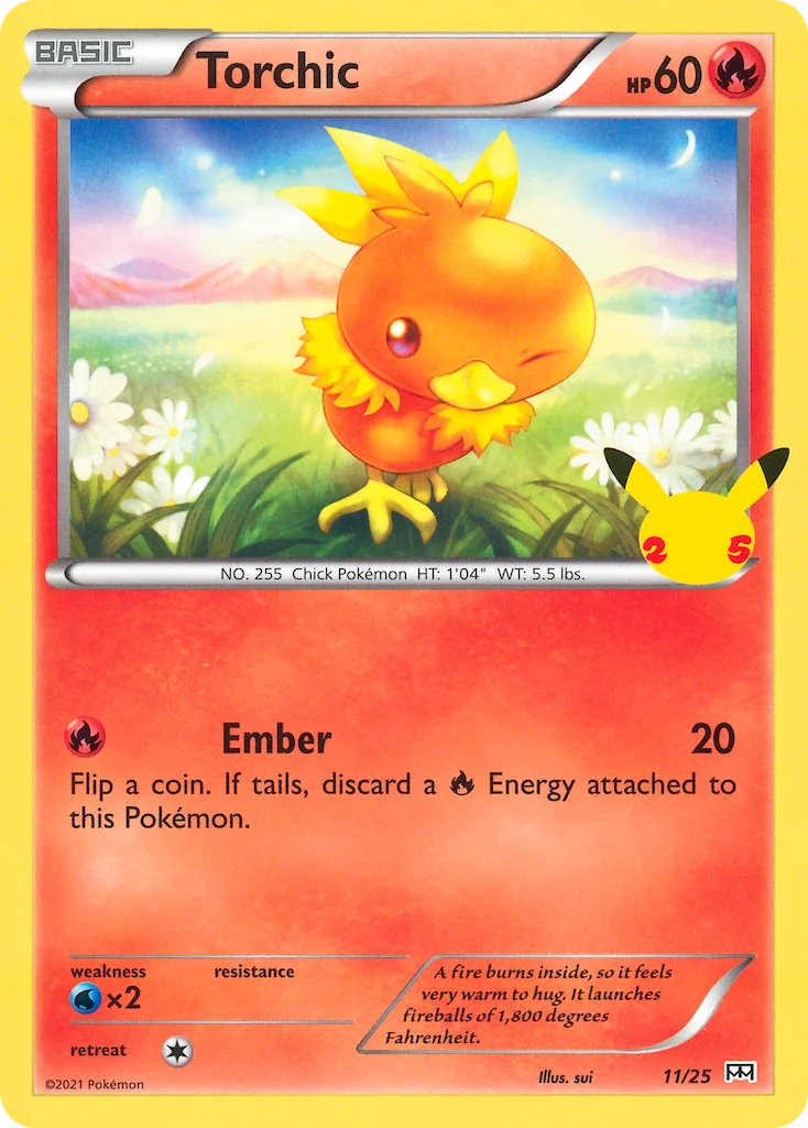 Torchic Pokemon card