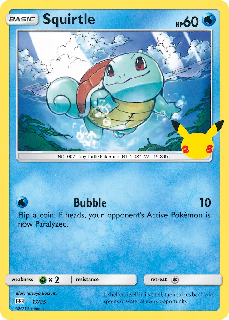 Squirtle Pokemon card