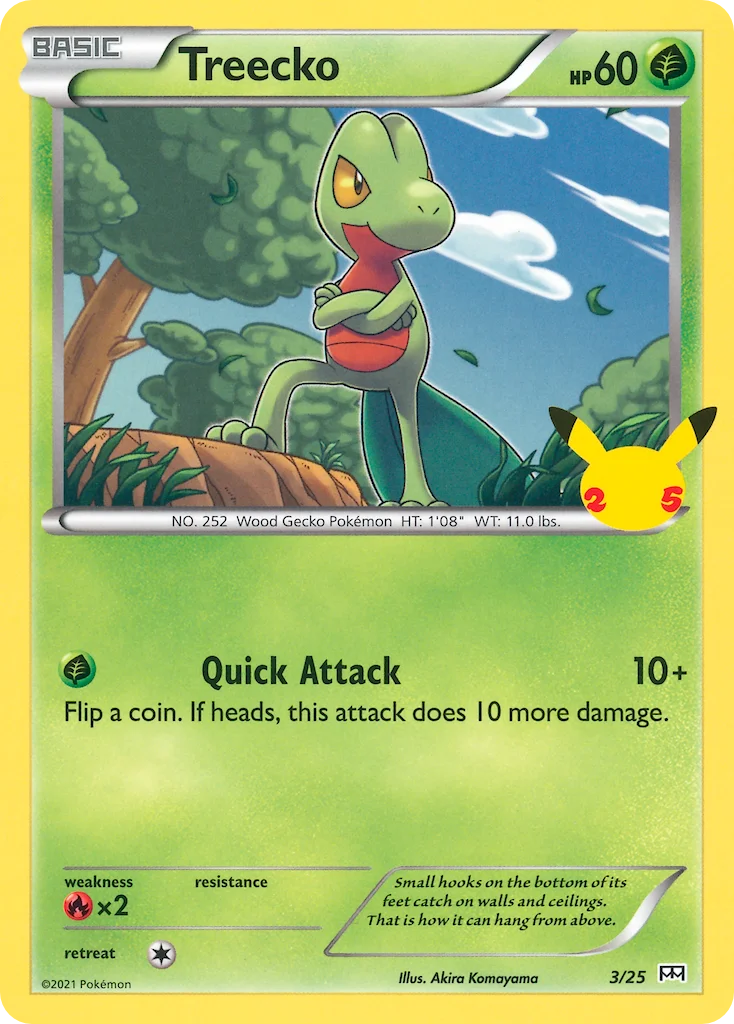 Treecko Pokemon card