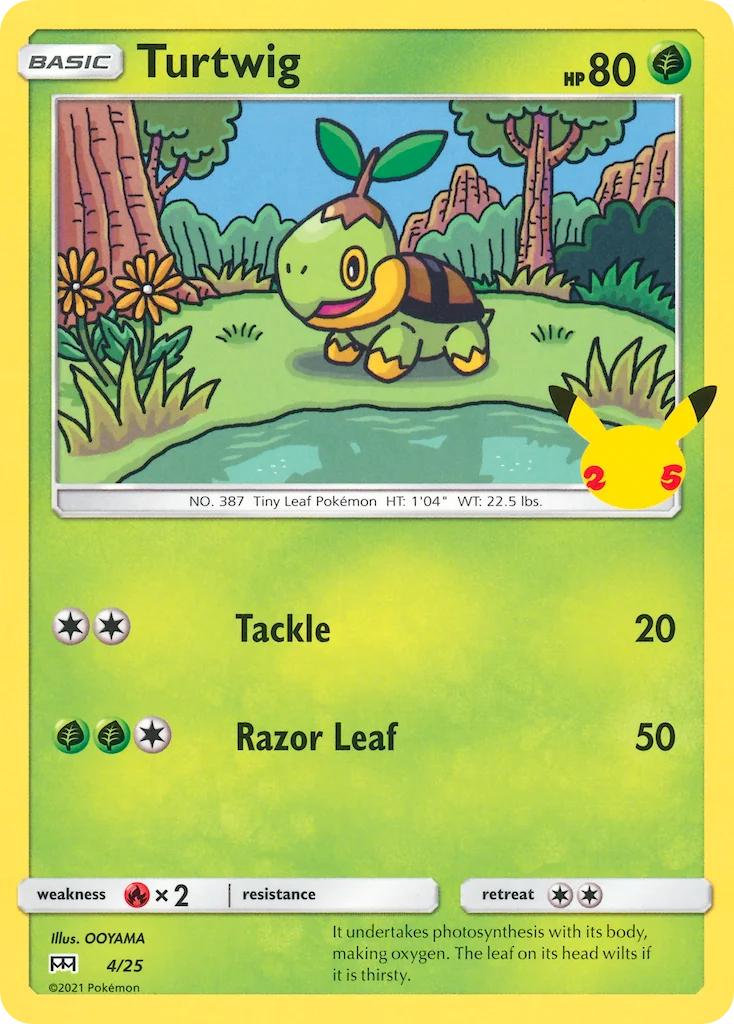 Turtwig Pokemon card