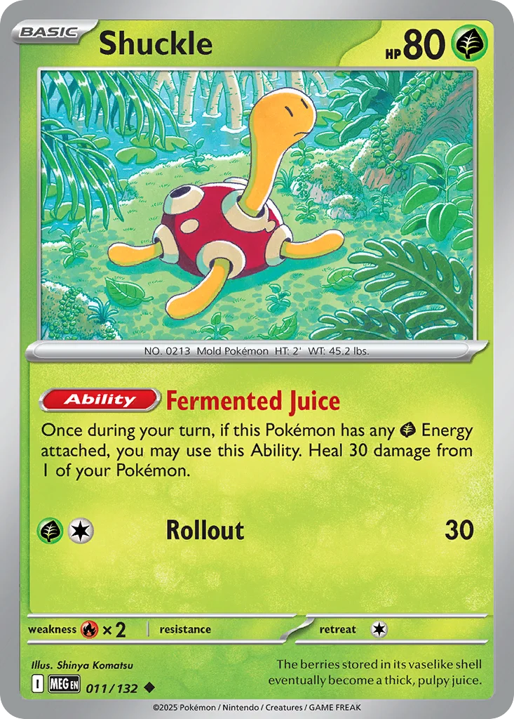 Shuckle Pokemon card