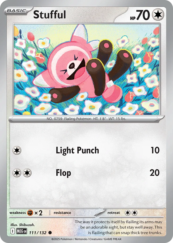 Stufful Pokemon card