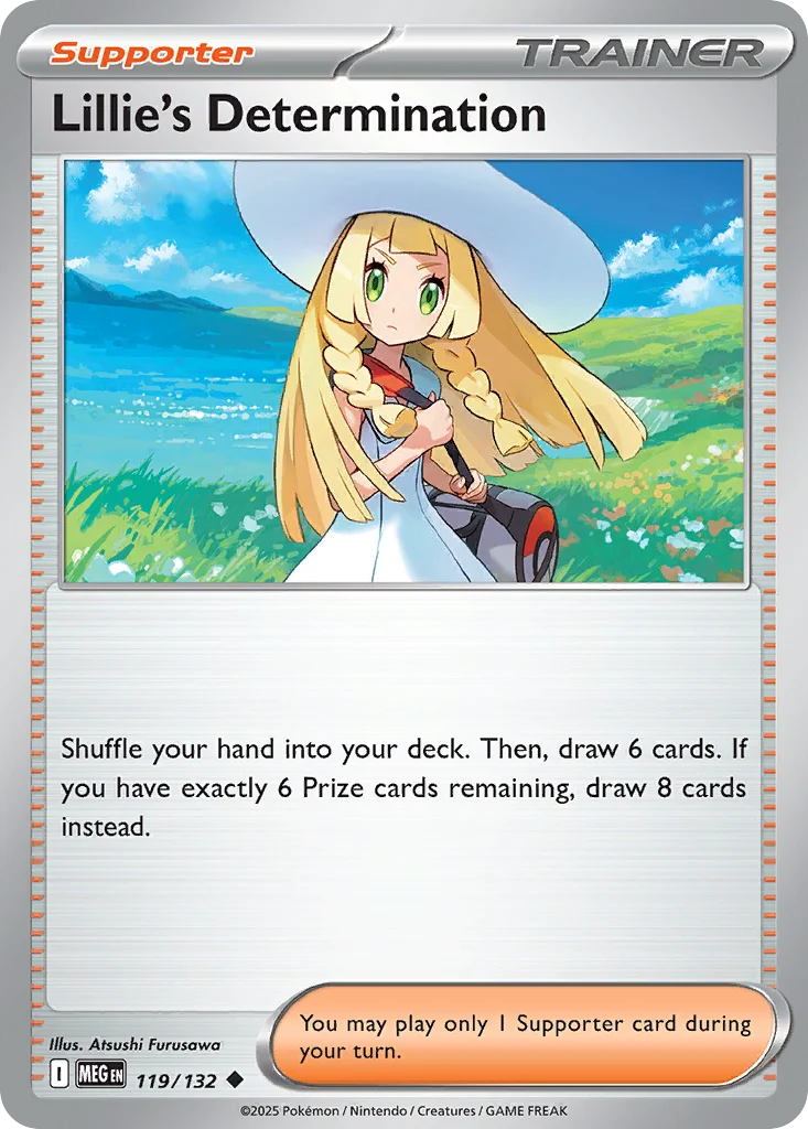 Lillie's Determination Pokemon card