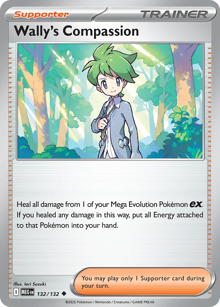Wally's Compassion Pokemon card