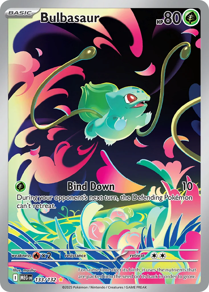 Bulbasaur Pokemon card
