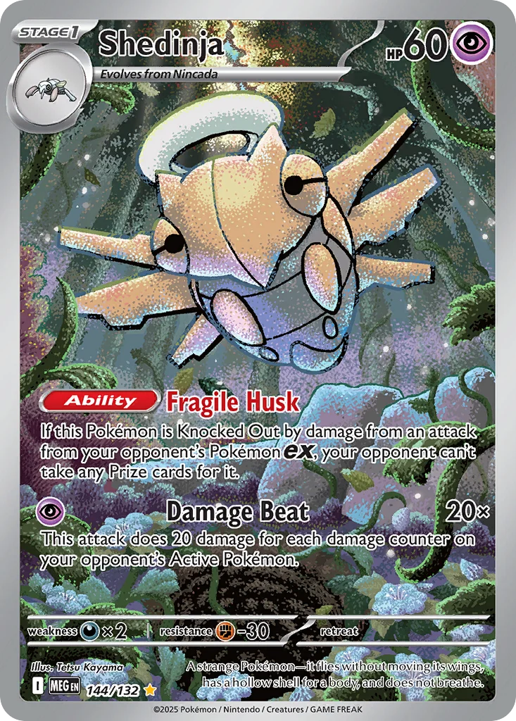 Shedinja Pokemon card