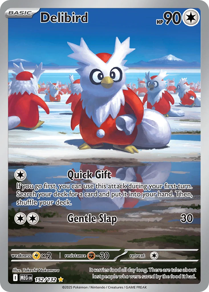Delibird Pokemon card