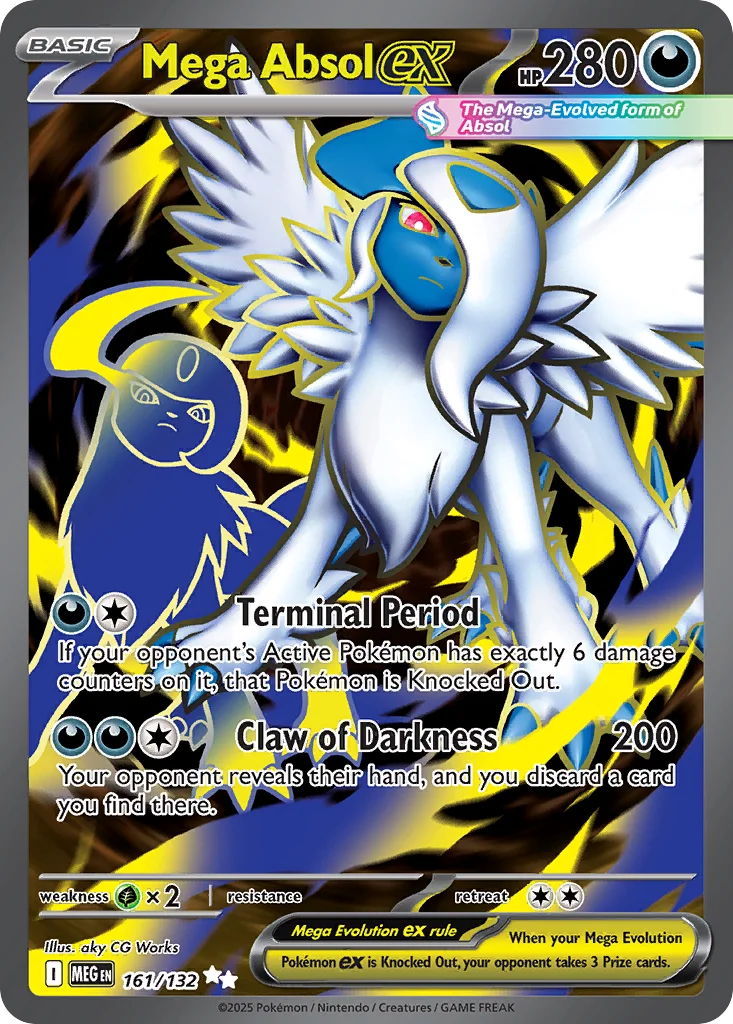 Mega Absol ex Pokemon card