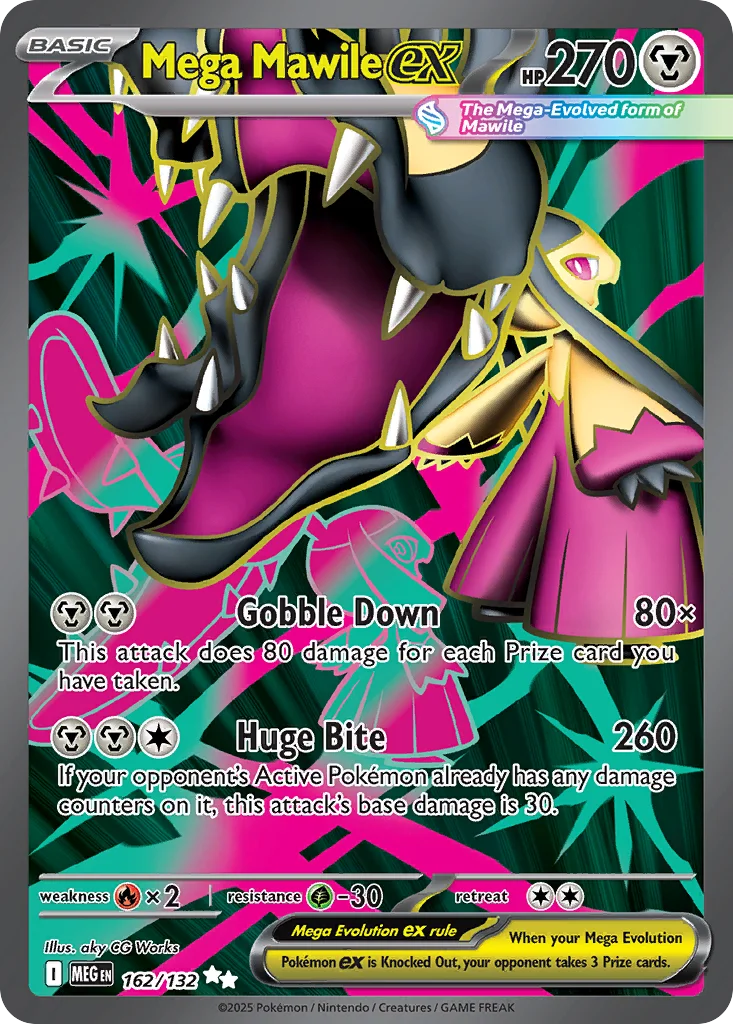 Mega Mawile ex Pokemon card