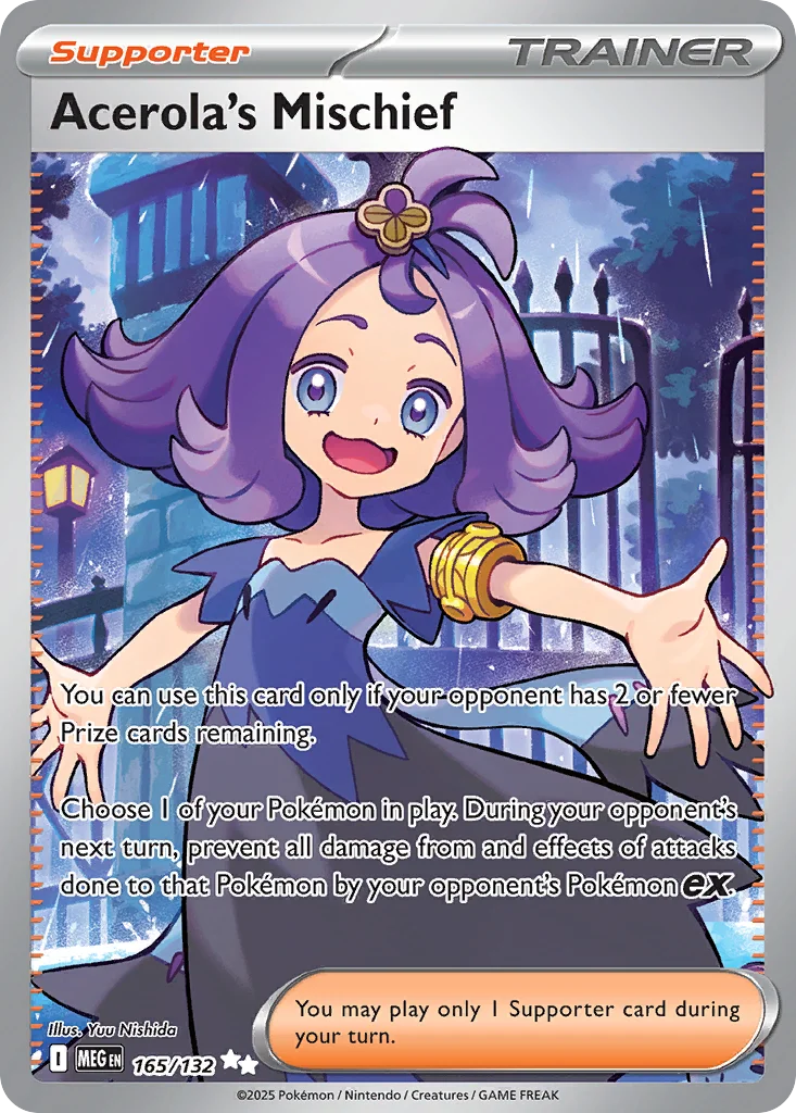 Acerola's Mischief Pokemon card