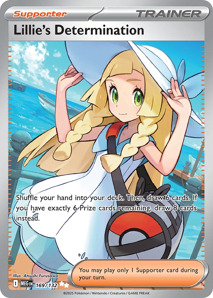Lillie's Determination Pokemon card