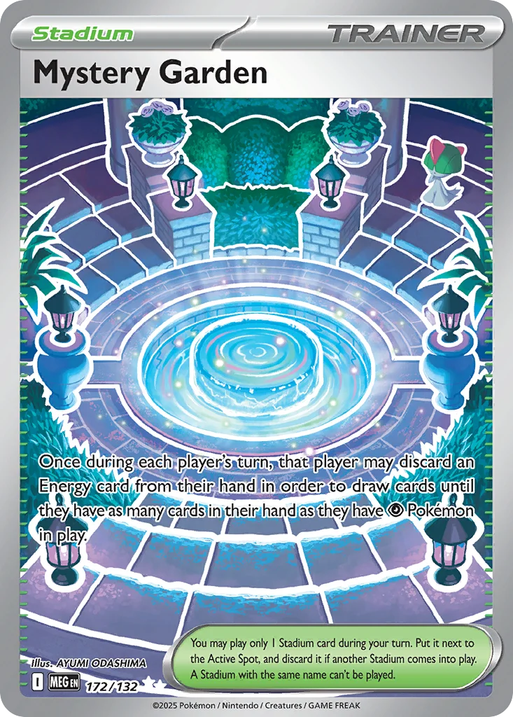 Mystery Garden Pokemon card