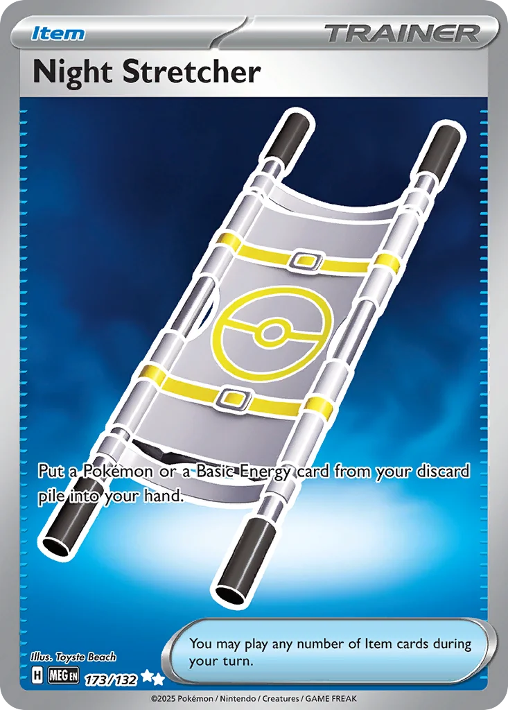 Night Stretcher Pokemon card