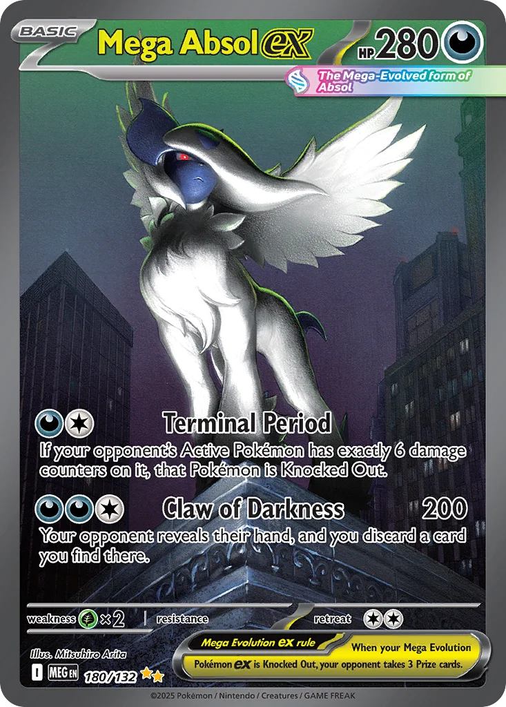 Mega Absol ex Pokemon card
