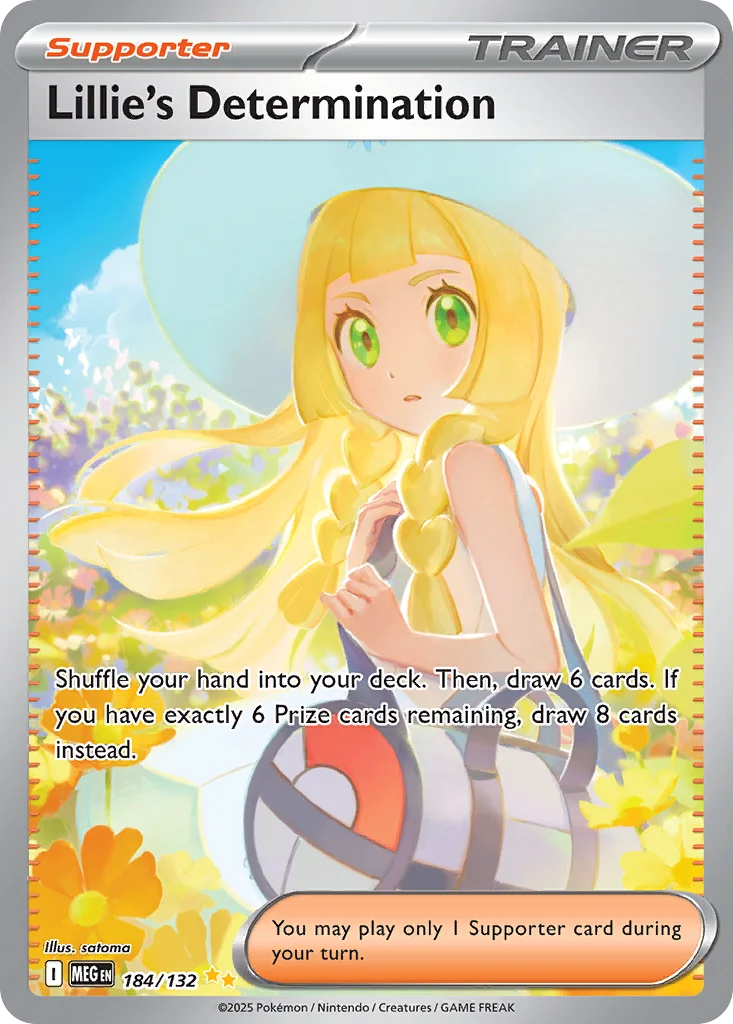 Lillie's Determination Pokemon card