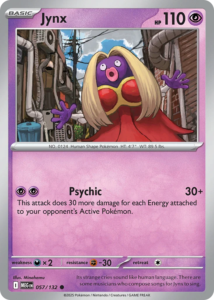 Jynx Pokemon card