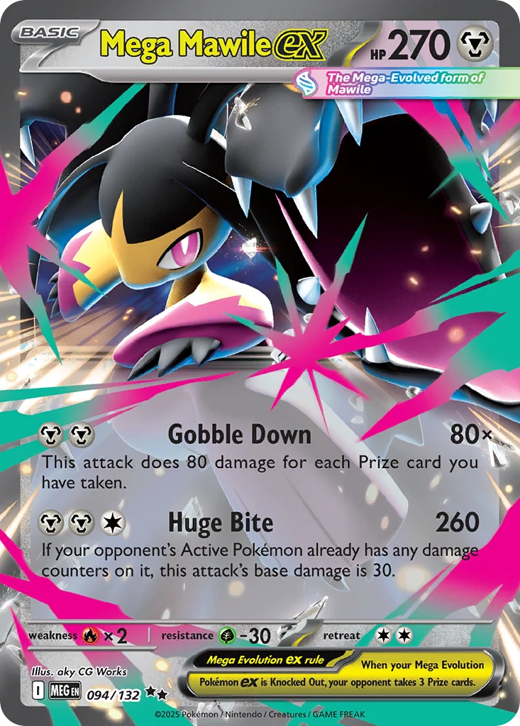 Mega Mawile ex Pokemon card