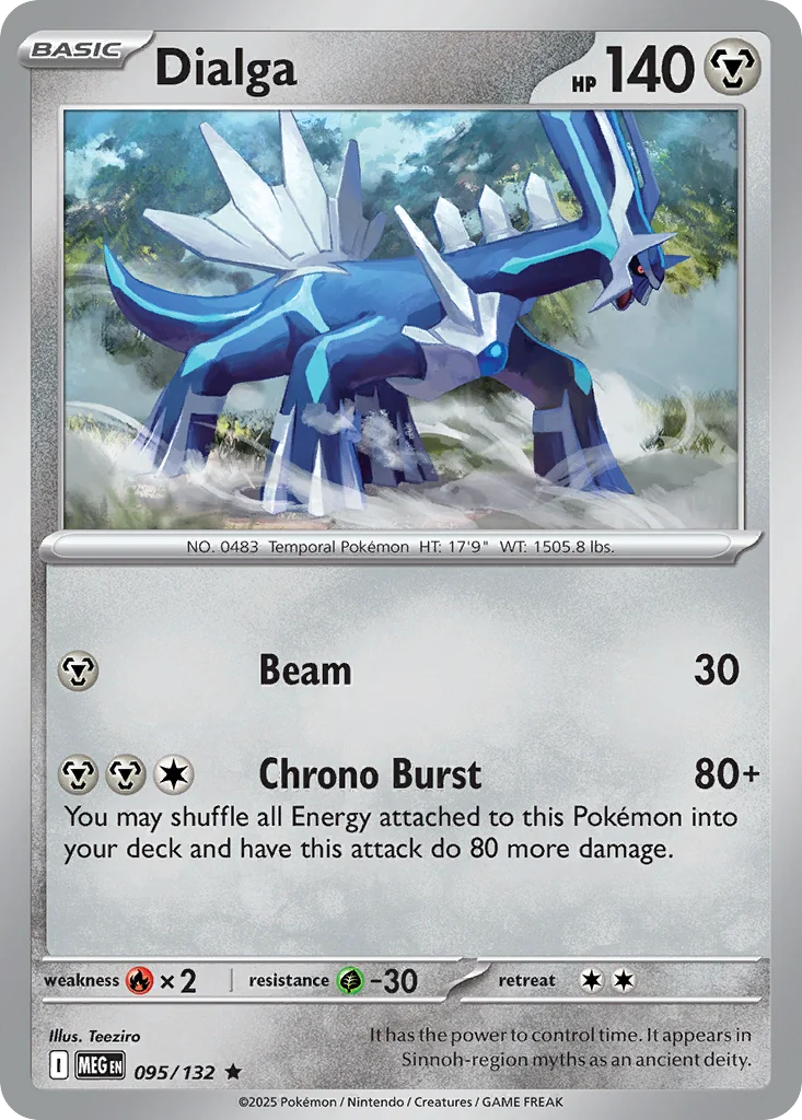 Dialga Pokemon card