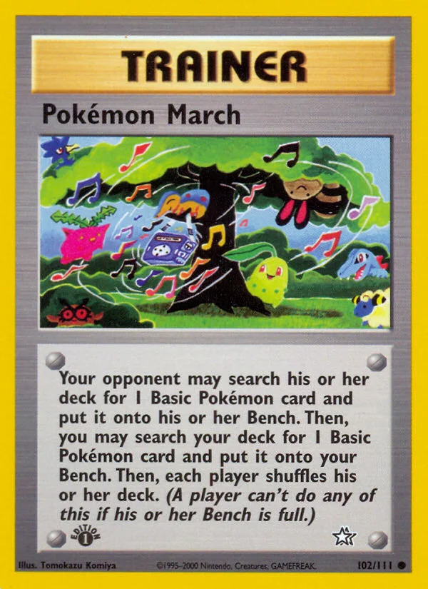 Pokémon March Pokemon card