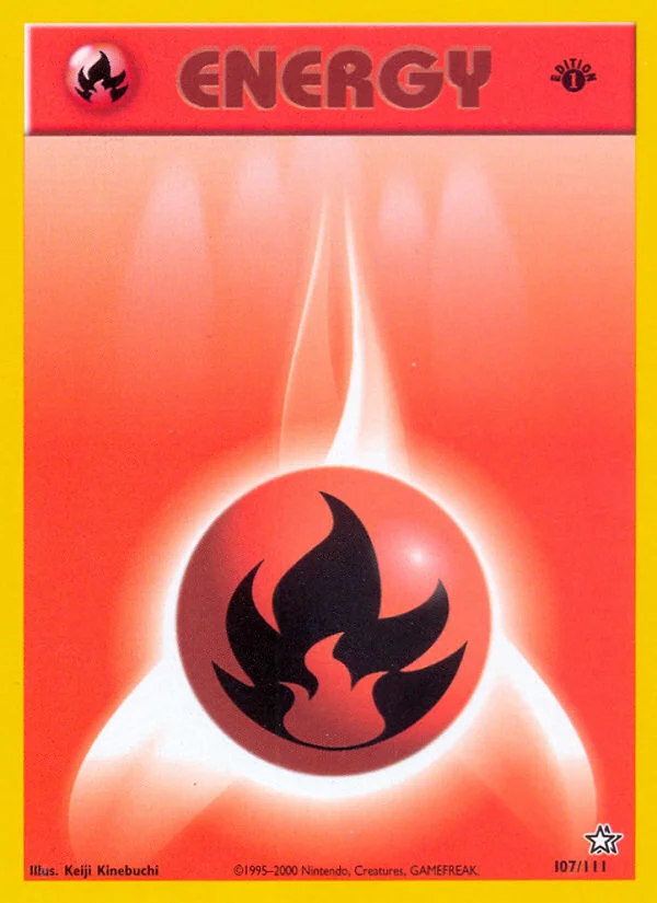 Fire Energy Pokemon card