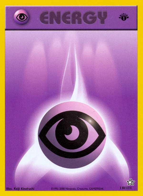Psychic Energy Pokemon card