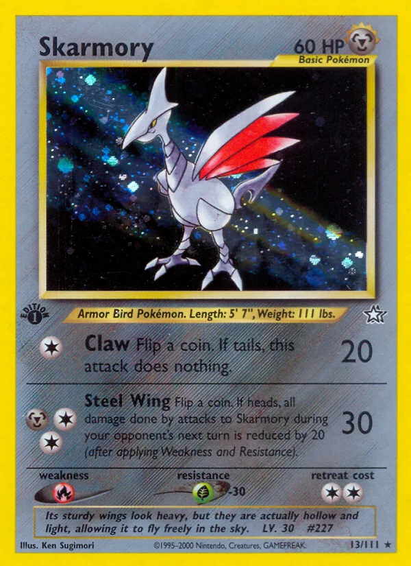 Skarmory Pokemon card