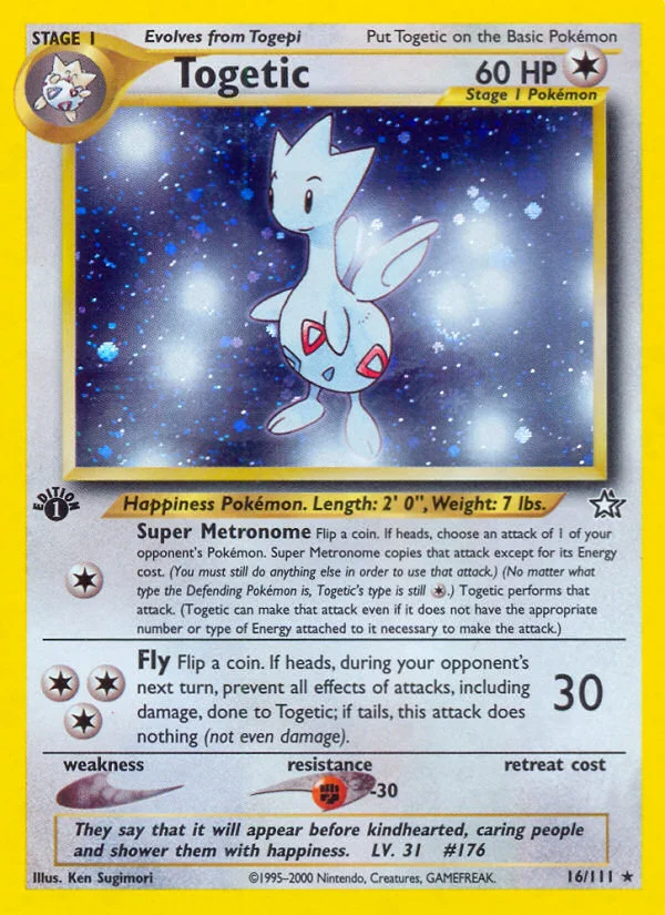 Togetic Pokemon card