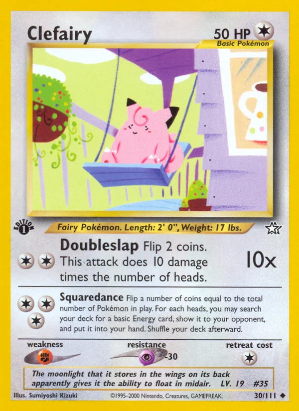 Clefairy Pokemon card