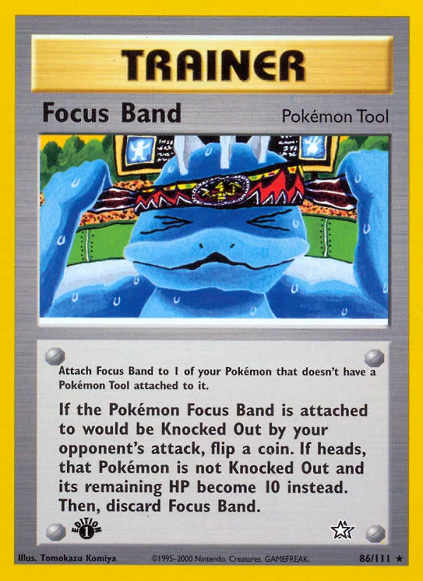 Focus Band Pokemon card