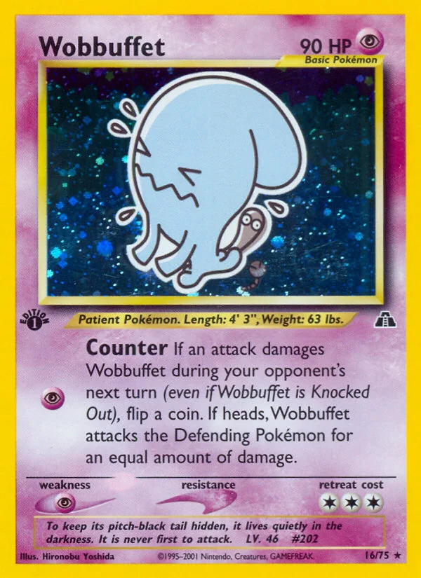 Wobbuffet Pokemon card