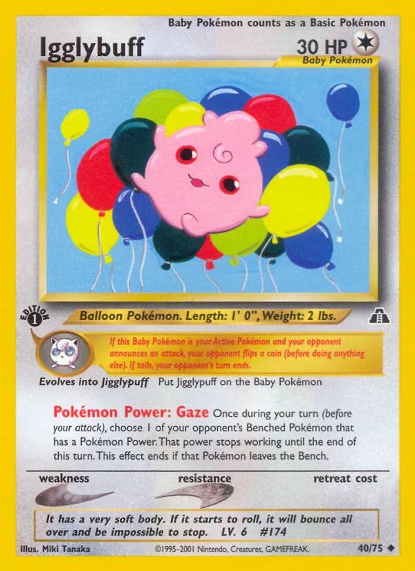 Igglybuff Pokemon card