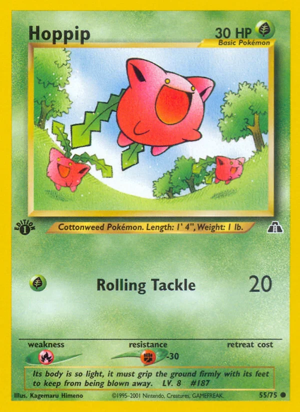 Hoppip Pokemon card